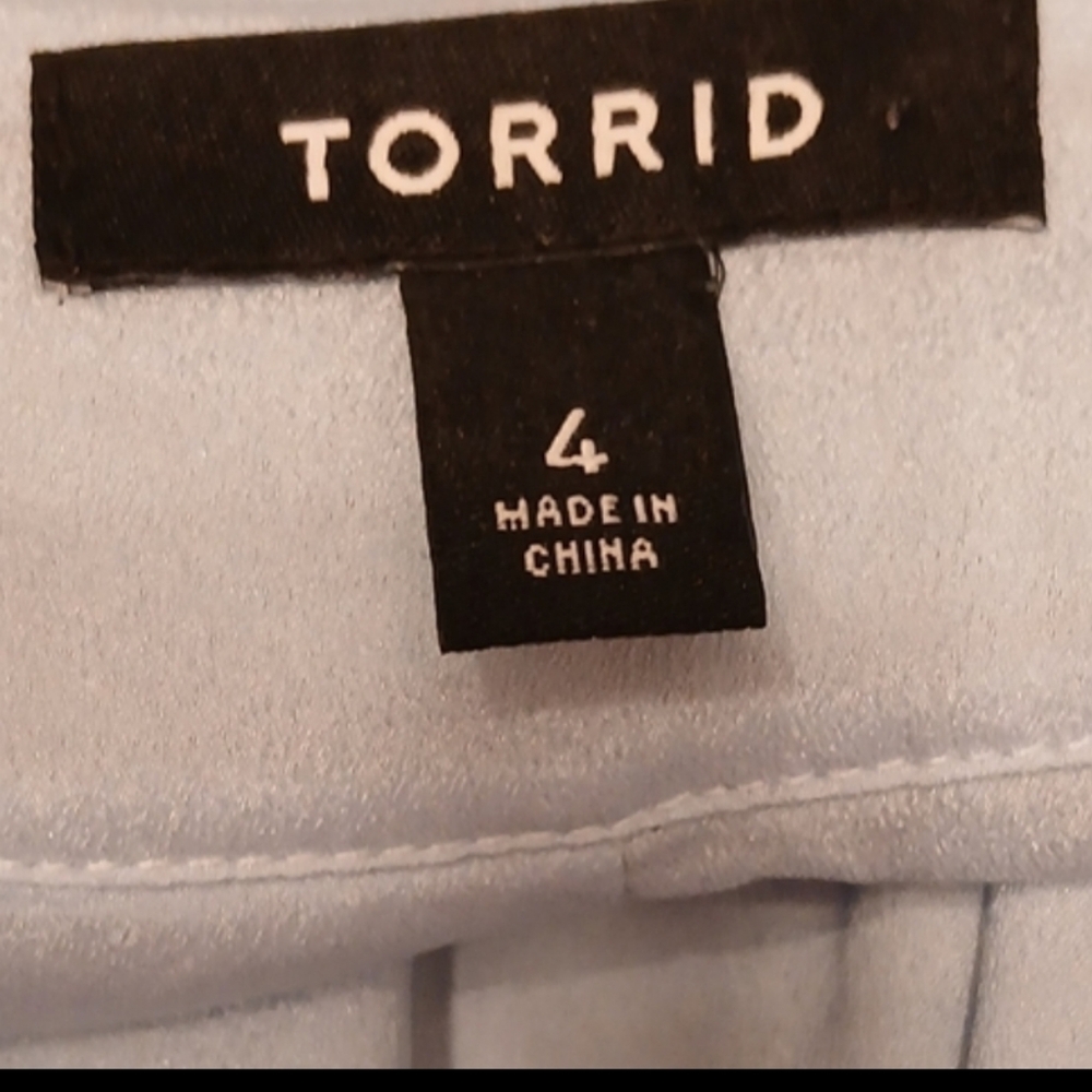 Torrid Light Blue Sequin Jacket - image 9